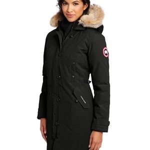 Canada Goose Kensington Parka Black Womens Medium